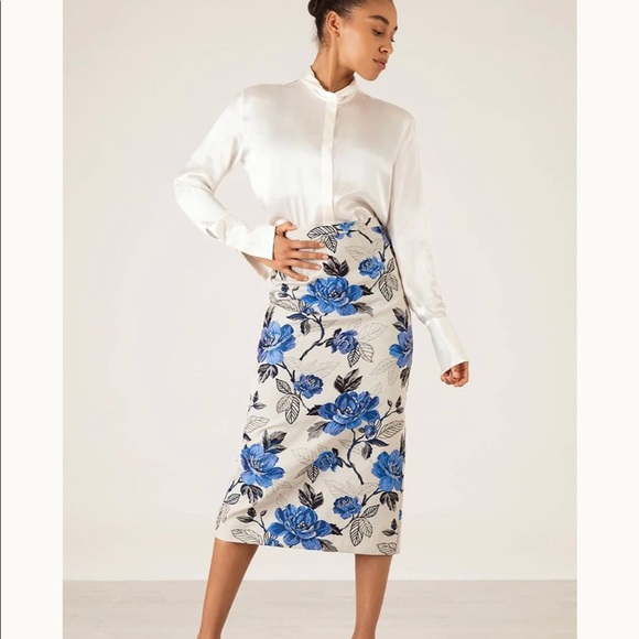 New with Tags Jacquard Pencil Skirt